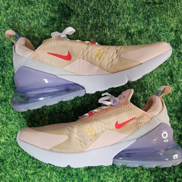 Nike Air Max 270 Washed Coral & White - WMN. SIZE 9 (7.5 MEN) CW5589 600 CLEAN - Picture 12 of 15